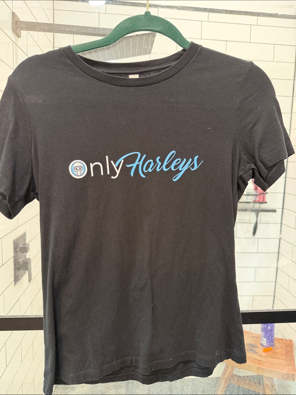 Only Harleys Black Graphic Tee